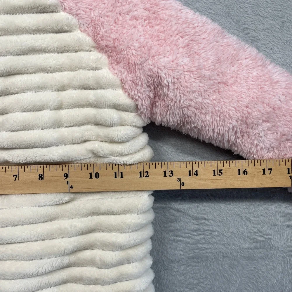 Koala Baby Unicorn Pram Suit Toddler Pink Cream Faux Fur Hooded Bunting 18-24M